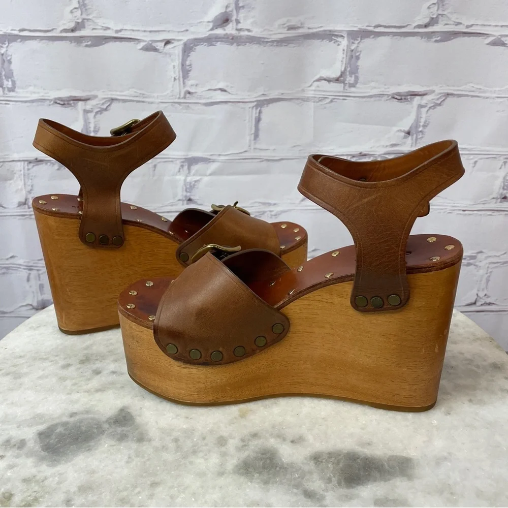 Celine Wedge Sandals - Picture 3 of 11